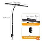 LED Monitor Bureaulamp met Klem Dimbare Leeslamp, Verzenden, Nieuw