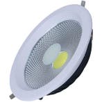 LED Downlight - Inbouw Rond 5W - 6400K, Metaal of Aluminium, Nieuw, Ophalen of Verzenden, Led