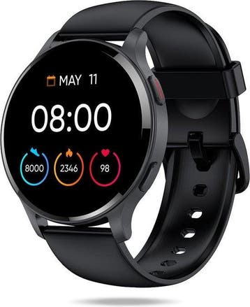 2dekans | FITAGE Smartwatch – Sporthorloge – 7 Dagen, Ophalen of Verzenden, Zo goed als nieuw