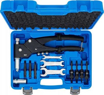 Popnageltang-set voor standaard popnagels, popmoeren en k..., Auto diversen, Verzenden, Nieuw