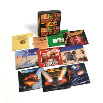 ZZ Top 10 CD Box Set  The Complete Studio Albums 1970-1990, Nieuw in verpakking