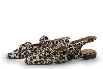 Babouche Loafers in maat 39 Panter, Overige kleuren, Verzenden, Overige typen, Zo goed als nieuw