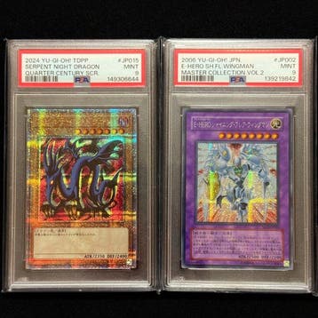 Konami - 2 Graded card - Yu-Gi-Oh! - EHERO SH.FL.WINGMAN, Nieuw