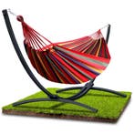 2-persoons Hangmat Standaard | 220kg | Nieuw | Scherpe Prijs, Tuin en Terras, Picknicktafels, Kinderpicknicktafel, Staal, Nieuw