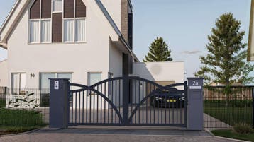 Clocko dubbele draaipoort | Van Klompenburg Hekwerken, Verzenden, Nieuw