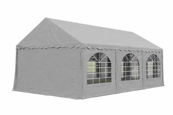 Premium Partytent PVC 3x6x2 mtr in Grijs (3x6 meter), Verzenden, Nieuw, 2 meter of meer, Partytent