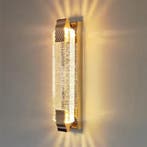 LED Wandlamp 12W – Moderne Gouden Kristallen Warm Wit, Huis en Inrichting, Lampen | Hanglampen, Verzenden, Nieuw