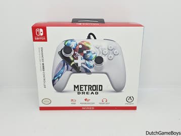 Nintendo Switch - Enhanced Wired Controller - Metroid Dread, Verzenden, Gebruikt