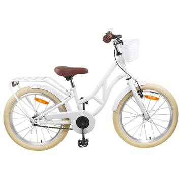 vidaXL Kinderfiets 24 Inch voor 8-12 jaar oud Wit, Verzenden, Nieuw