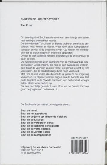 Snuf en de luchtpostbrief / Snuf-serie 9789060156506, Boeken, Verzenden, Gelezen, J. Kramer