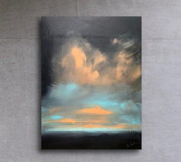 Anna Pavlenko (1984) - Meer Abstrakte Original Landschaft