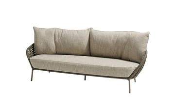 4 Seasons Outdoor Vera 3-zits loungebank Mocca |, Ophalen of Verzenden, Nieuw