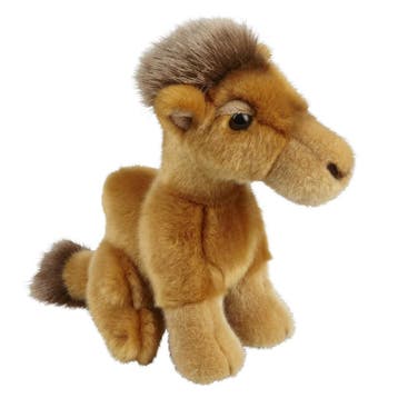 Kameel knuffel - pluche - 18 cm - dierenknuffel, Verzenden, Nieuw