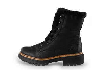 Rieker Veterschoenen in maat 42 Zwart, Verzenden, Zwart, Overige typen, Zo goed als nieuw