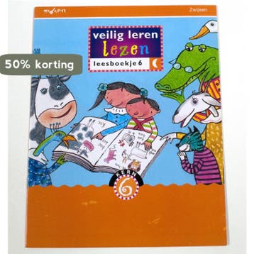VEILIG 2MAANVERSIE-LEESBOEKJE MAAN6 9789027650061 DIV., Verzenden, Zo goed als nieuw, DIV.