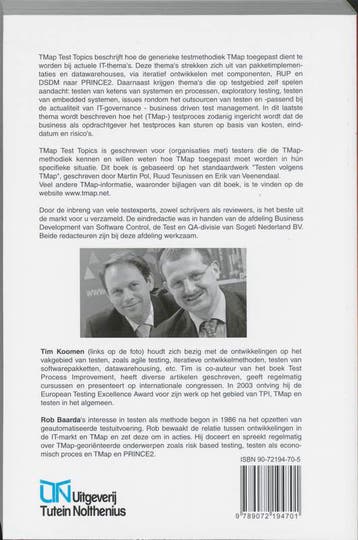 Tmap test Topics 9789072194701, Boeken, Verzenden, Gelezen