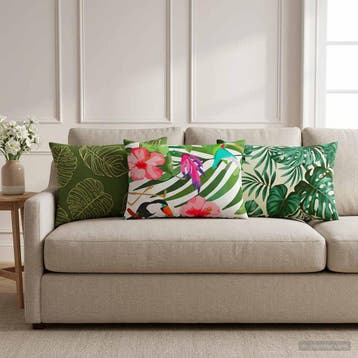 vidaXL Kussensloop 6 pcs HEERLEN Meerkleurig 30 x 50 cm, Verzenden, Nieuw, Meerkleurig