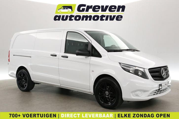 Mercedes-Benz Vito 114 CDI Lang  Aut.  Airco  Cruise  Camera, Auto's, Bestelauto's, Te koop, Automaat, Diesel, Wit, Mercedes-Benz