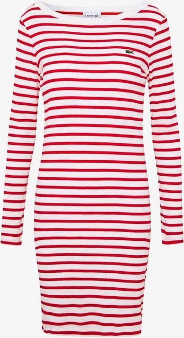 Lacoste Dames Jurk - Flour/Corrida - Maat 40, Kleding | Dames, Verzenden, Nieuw