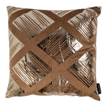 Kira Kussen beige 45x45cm, Verzenden, Nieuw