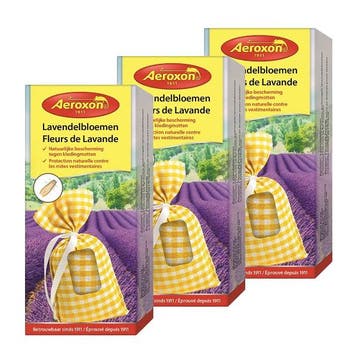 Lavendelzakje | Aeroxon | Kledingmot | 3 stuks, Verzenden, Nieuw
