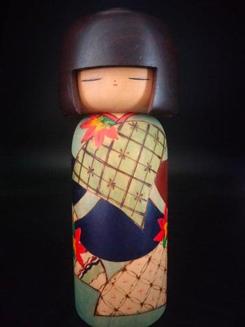Yuji Kawase - Beeldje, Zeldzame mooie vintage creatieve