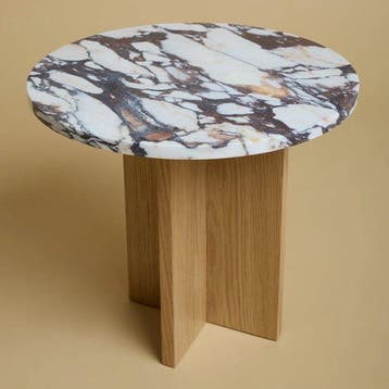 Lebanto - Bijzettafel - Sherman - Calacatta Viola
