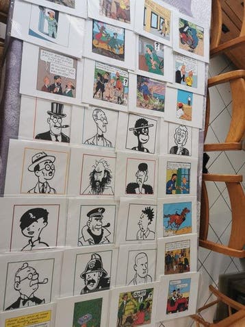 Tintin - 96 losbladen, Nieuw