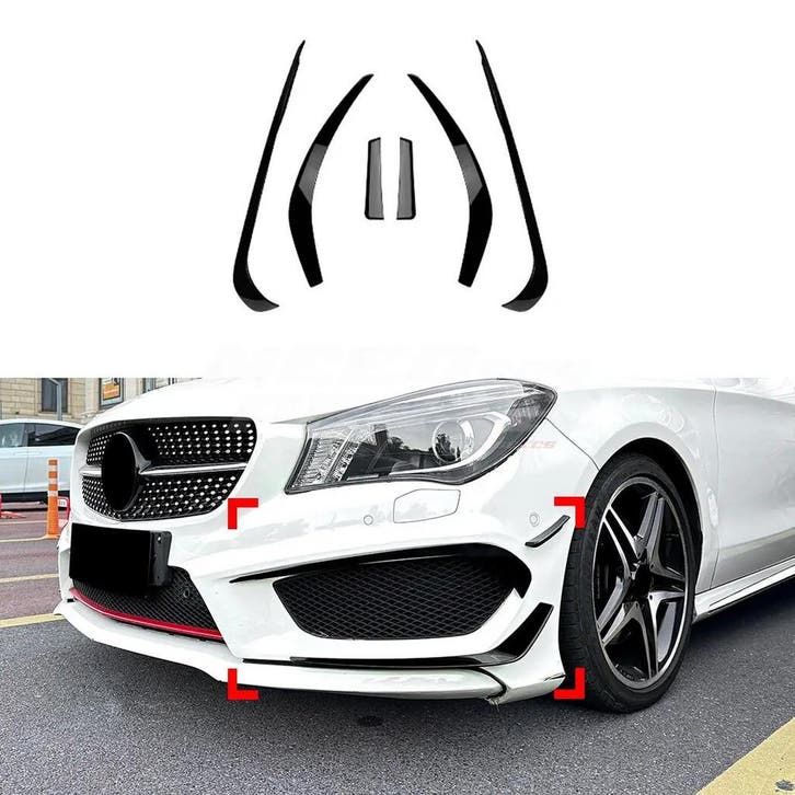 Front Aero Kit Voor Mercedes CLA X117/C117 Pre-Facelift AMG, Auto-onderdelen, Carrosserie en Plaatwerk, Ophalen of Verzenden
