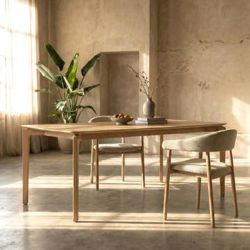 *WOONWINKEL* Design Eettafel Eiken 180 X 90 Cm, Verzenden, Nieuw