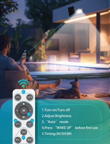 Solar wandlamp buiten - Tuinverlichting - Buitenverlichting, Verzenden, Zo goed als nieuw
