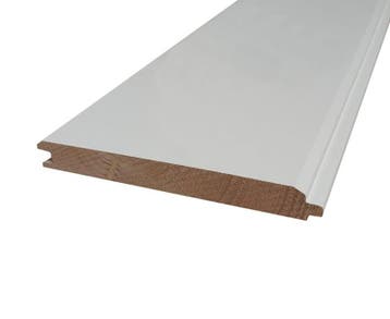 Vuren vellingdeel wit gegrond 18x190mm, Ophalen of Verzenden, Nieuw