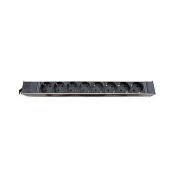 Stekkerdoos | 19 inch | 1U (3 meter, 8-voudig, C14), Verzenden, Nieuw
