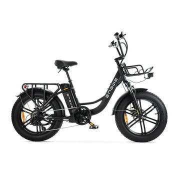 Engwe L20 Boost Zwart– Elektrische Fatbike Lage Instap |, Ophalen of Verzenden, Nieuw