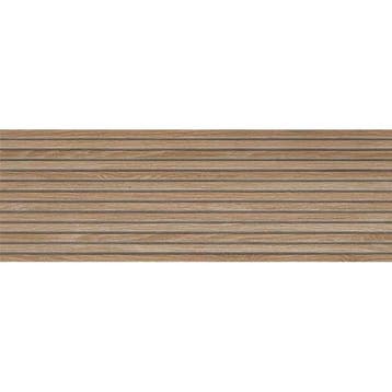 Geotiles Borneo Wandtegel - 40x120 cm - Mat Bruin, Ophalen of Verzenden, Nieuw