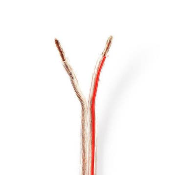 Luidsprekerkabel op rol | 15 meter, Verzenden, Nieuw