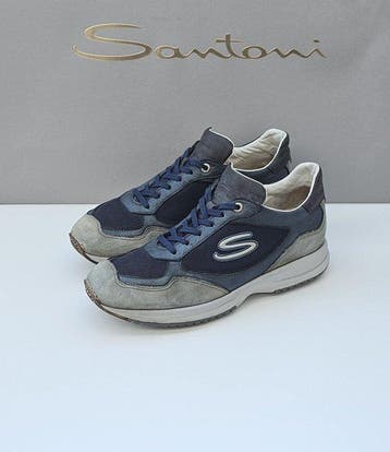 Santoni - Sneakers - Maat: EU 43, EU 43.5, Nieuw