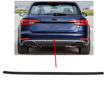 S line / S4 Look Achterbumper sierlijst voor Audi A4 B9 Limo, Ophalen of Verzenden