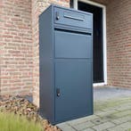 ParcelXL DuoBox -  Pakketbrievenbus met apart postvak, Verzenden, Nieuw, Rvs, Staande brievenbus