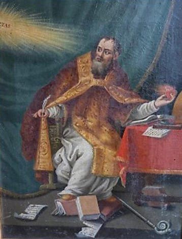 Seguace di Philippe de Champaigne (XVIII) - Sant’Agostino