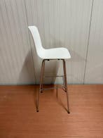 50x VitraHal Stool High Barkruk - Kleur Wit, Huis en Inrichting, Barkrukken, Verzenden, Zo goed als nieuw, Kunststof, 60 tot 90 cm