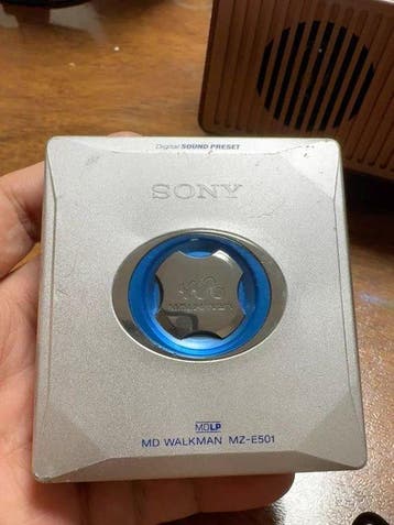 Sony - MZ-E501 Draagbare minidisc-speler, Nieuw