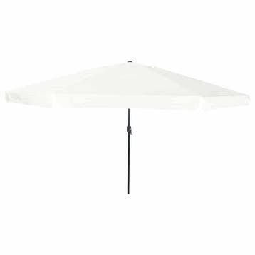 Parasol 394cm Polyester - Tweedekansje | OP=OP, Tuin en Terras, Ophalen of Verzenden, Zo goed als nieuw, 3 tot 4 meter, Stokparasol