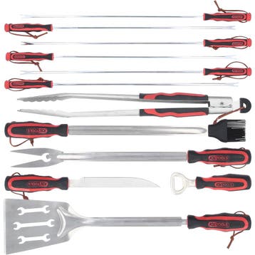 KS Tools Barbecue Grillset in Koffer 12-delig, Verzenden, Nieuw