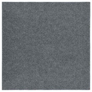 vidaXL Droogloopmat 100x100 cm grijs, Verzenden, Nieuw, Grijs