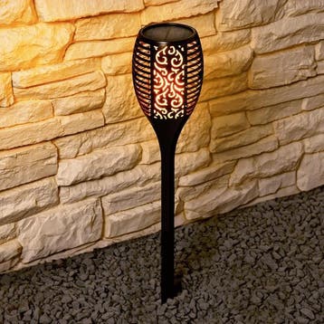 Solarlampen met vlameffect - vanaf €9,95, Kunststof, Verzenden, Overige typen, Nieuw
