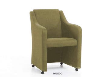 Eetkamerstoel Toledo - eetkamerstoelen - Groen, Huis en Inrichting, Nieuw, Stof