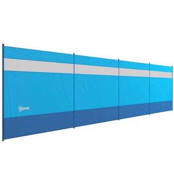 Camping Windscherm 4 Panelen Privacy Scherm Met Kijkvenster,, Verzenden, Nieuw