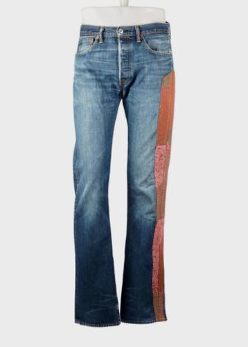 Levis 501 Jeans Dames maat W32 Blauw Vintage, Blauw, Ophalen of Verzenden, Zo goed als nieuw, W30 - W32 (confectie 38/40)