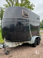 Prachtige en ruime polyester 2-paards paardentrailer!, Ophalen, Zo goed als nieuw, Polyester, 2-paards trailer
